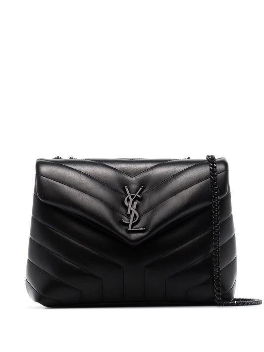 Luxury Saint Laurent Trending 2025 Women's Loulou Small Bag in Neronero | 494699DV72810001000