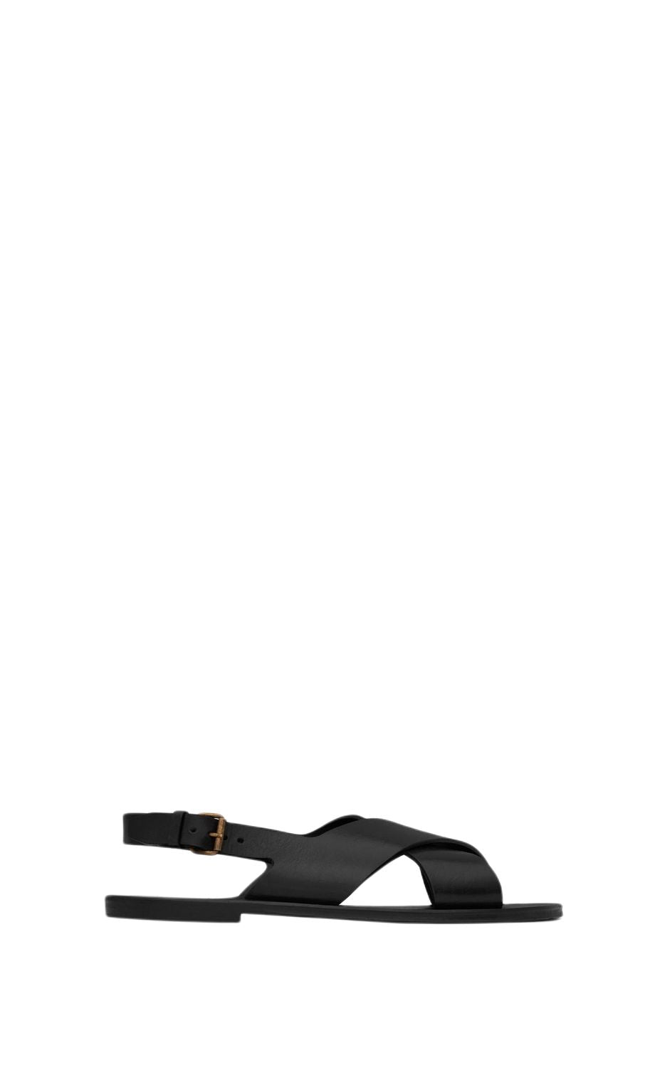 Luxury Saint Laurent Trending 2025 Men's Mojave Sandals in Nero | Size 41 | 73185312K001000