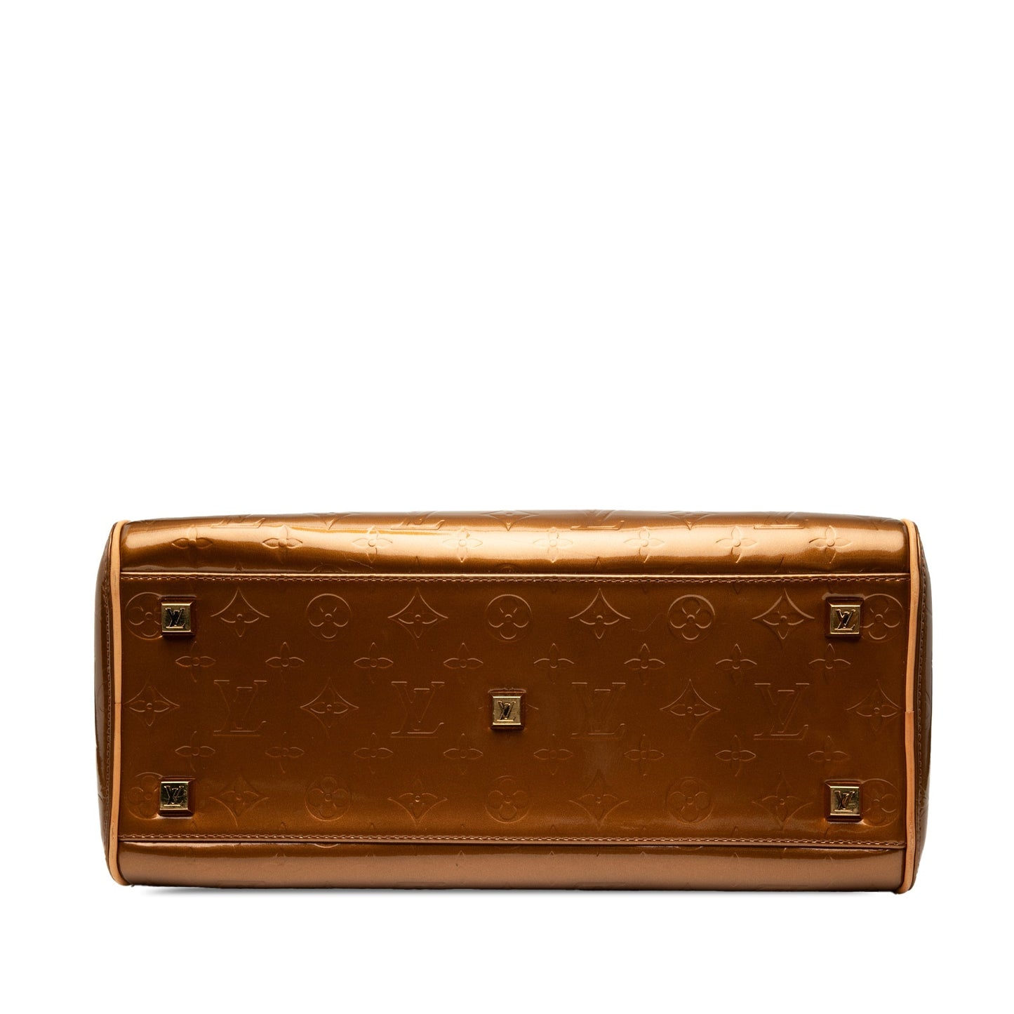 Brown Louis Vuitton Monogram Vernis Tompkins Square Handbag