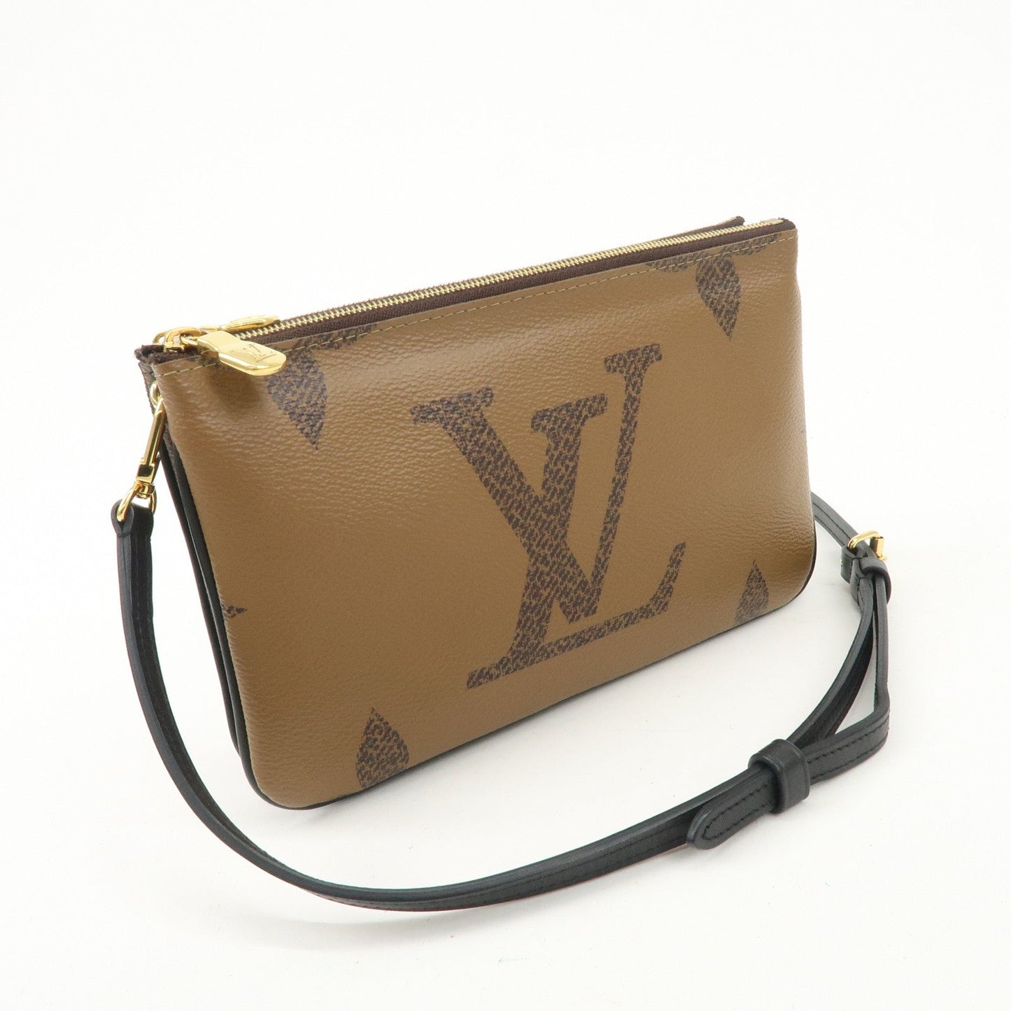 Louis Vuitton Giant Reverse Pochette Double Zip Shoulder Bag
