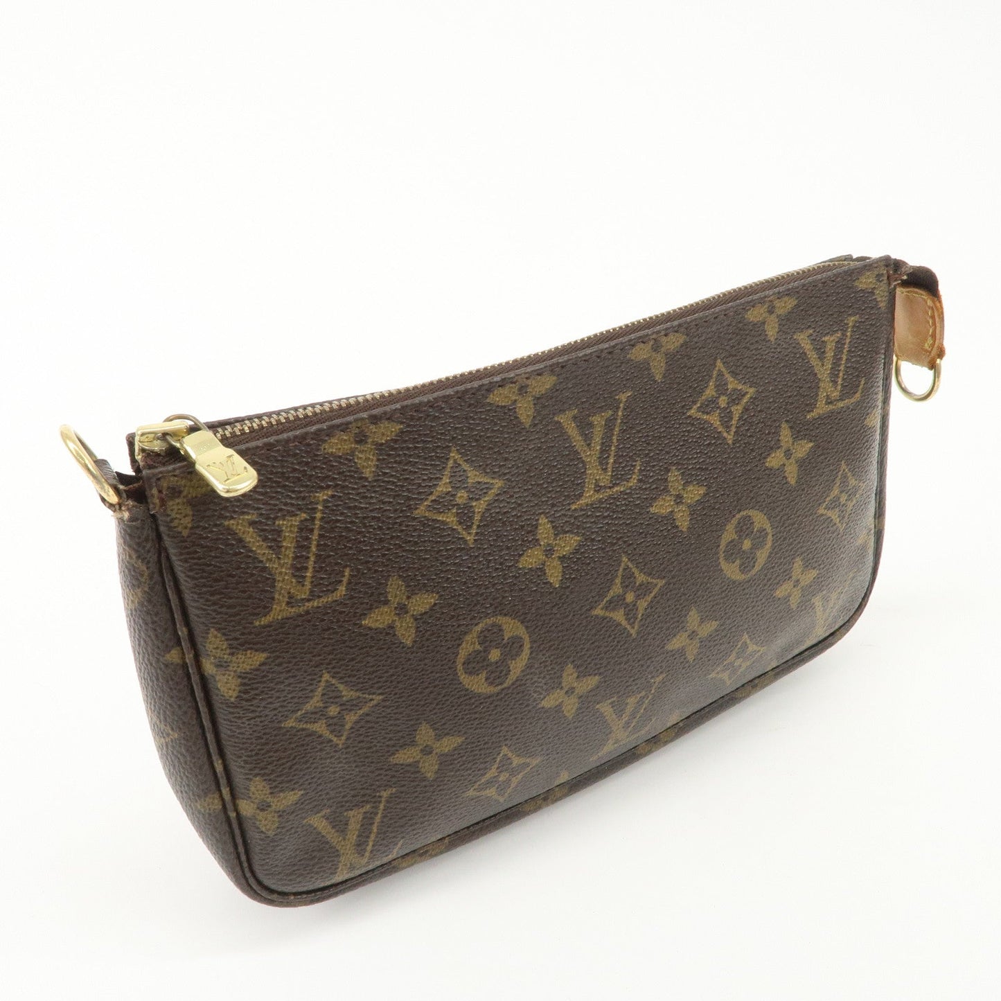 Louis Vuitton Monogram Pochette Accessoires Pouch Brown M51980