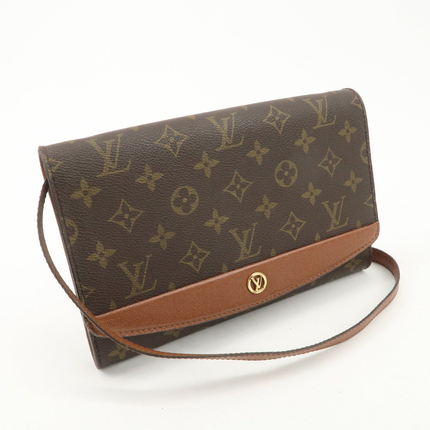 Louis Vuitton Monogram Bordeaux Shoulder Bag Hand Bag M51798