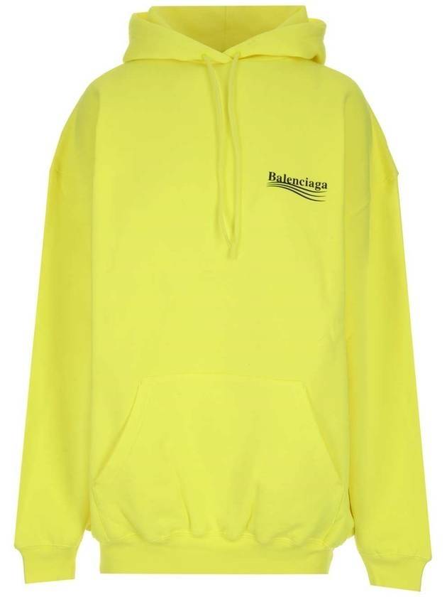 Luxury Balenciaga Trending 2026 Wave Logo Hoodie Sweatshirt Neon Yellow