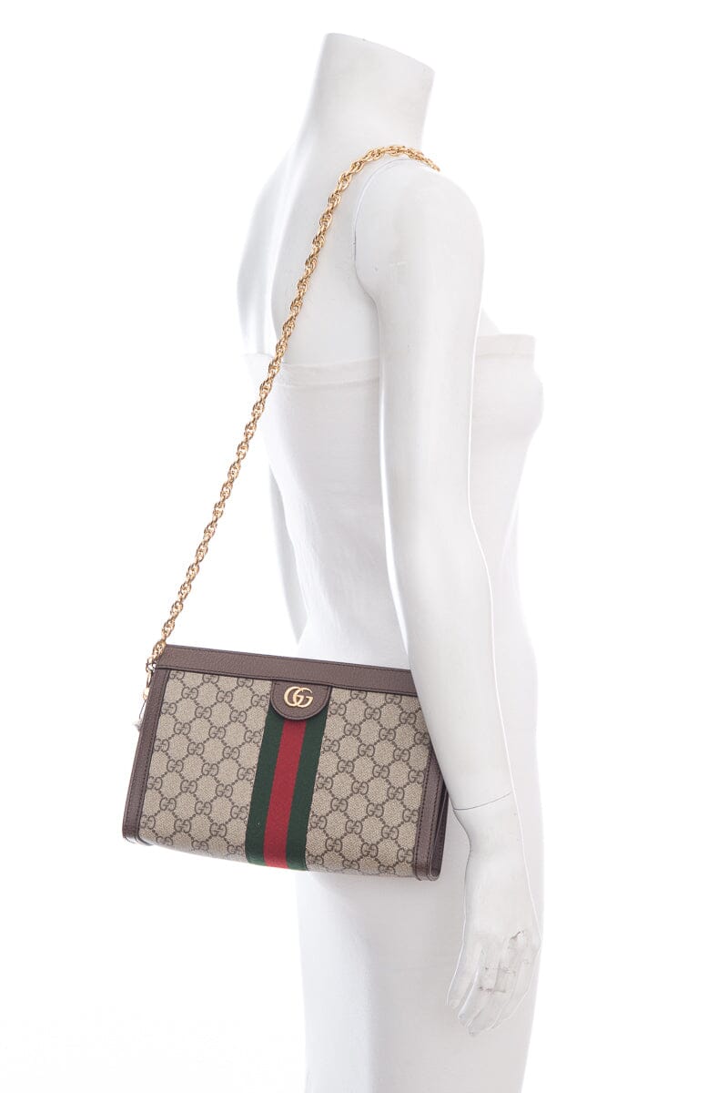 Gucci Ophidia Brown Handbag