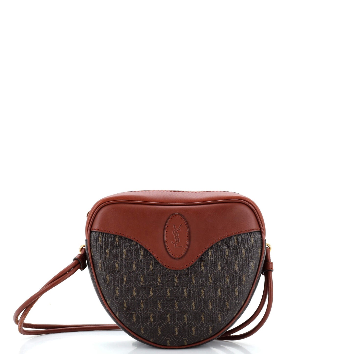 Luxury Saint Laurent Trending 2025 Le Monogramme Coeur Bag Monogram All Over Coated Canvas and Leather