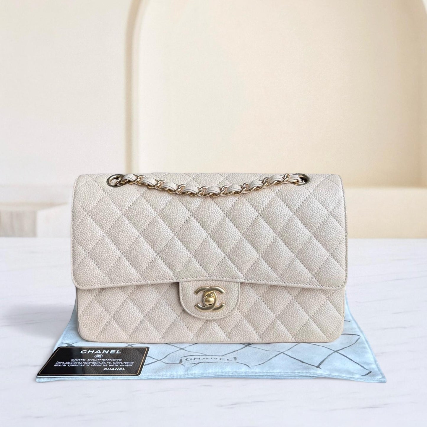 Chanel Classic Flap Medium Shoulder Bag - EworeBags