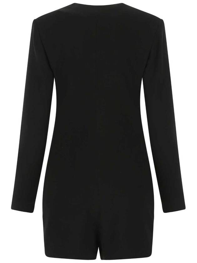 Luxury Saint Laurent Trending 2025 Short Jumpsuit Black