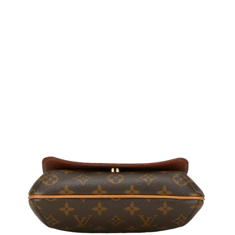 Louis Vuitton Monogram Musée Salsa Short Shoulder Bag M51258 Brown PVC Leather Louis Vuitton