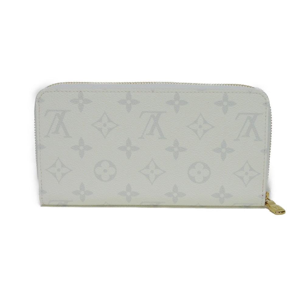 LOUIS VUITTON Long Wallet Purse M14240 Monogram canvas x grain leather white Takashi Murakami LV logo flower cherry RFID unused Monogram Cherry LVxTM Zippy Wallet unisex(Unisex)