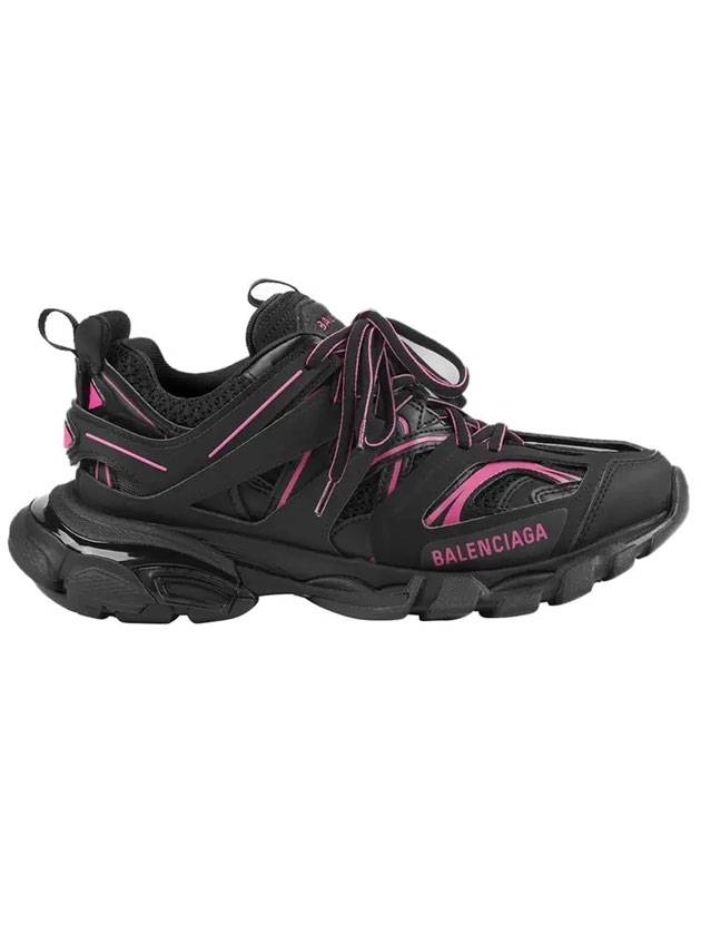 Luxury Balenciaga Trending 2026 Track Runner Low Top Sneakers Black Pink