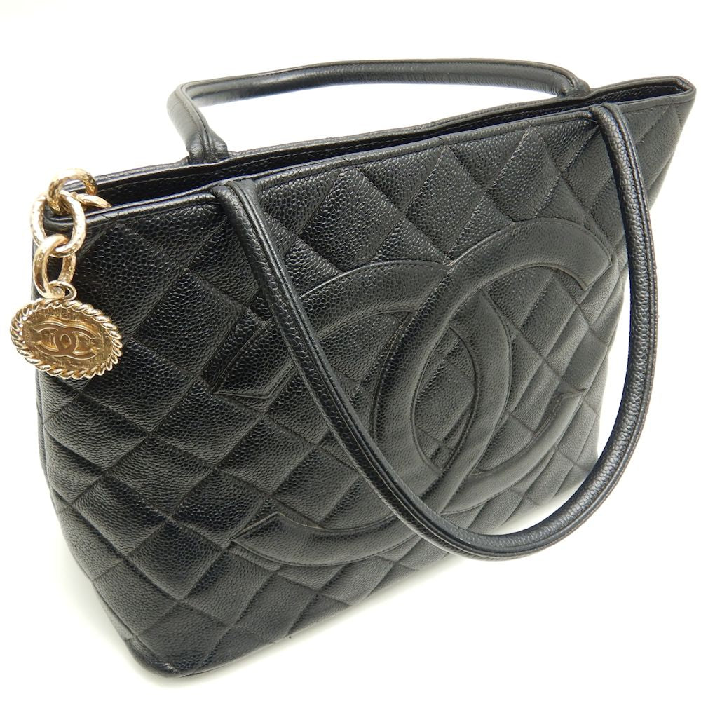 Chanel Reissue Tote Bag Caviar Skin Black