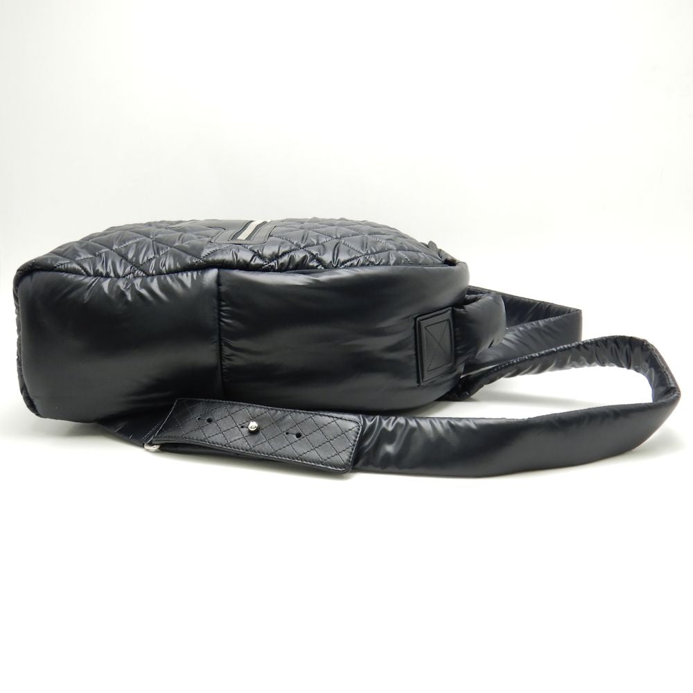 Chanel Coco Coon Daypack Nylon Black Backpack