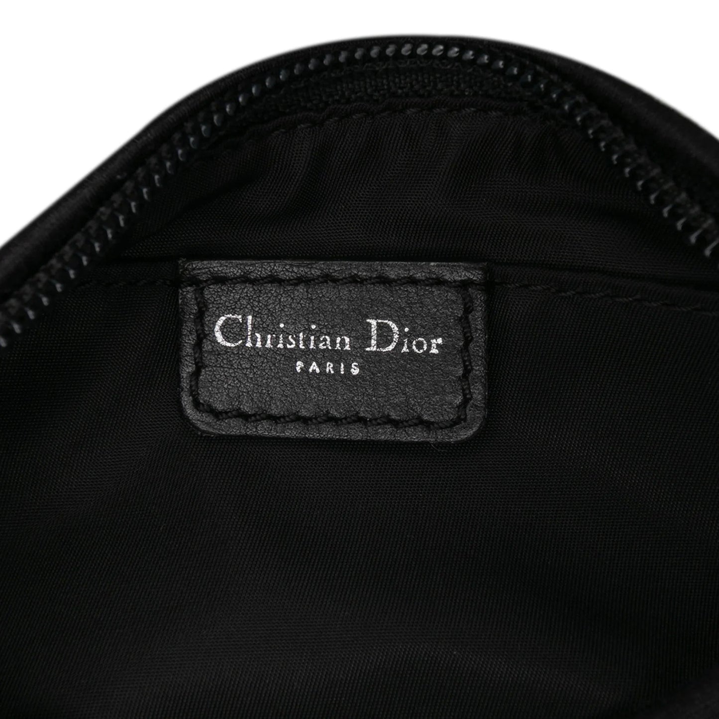 Blue Dior Canvas Printed Denim Crossbody
