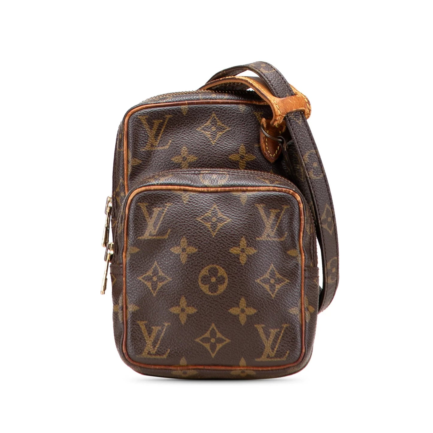 Brown Louis Vuitton Monogram Mini Amazone Crossbody Bag