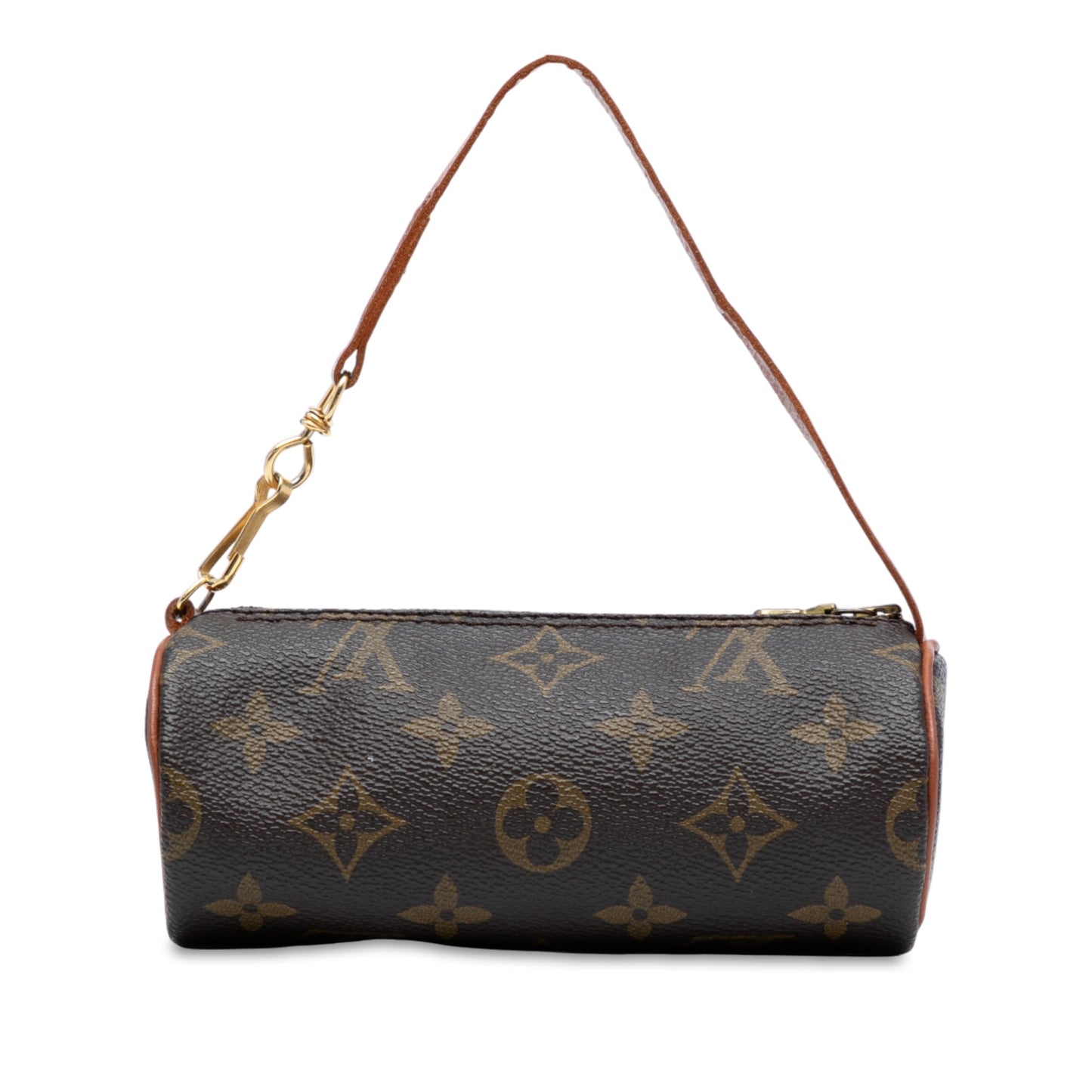 Brown Louis Vuitton Monogram Papillon Pochette Handbag