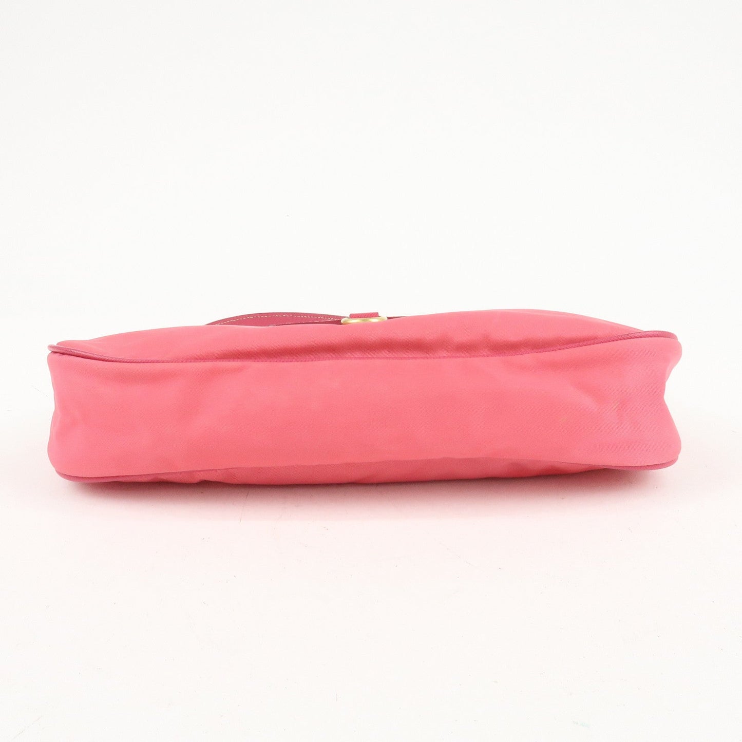 PRADA Nylon Saffiano Leather Shoulder Bag Hand Bag Pink