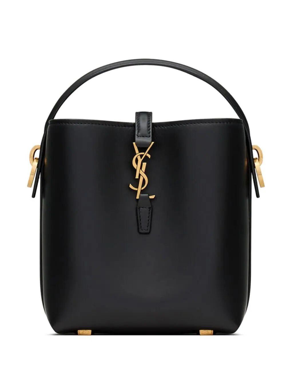 Luxury Saint Laurent Trending 2025 Women's Mini 37 Tote Bag in Nero | 7658702R20W