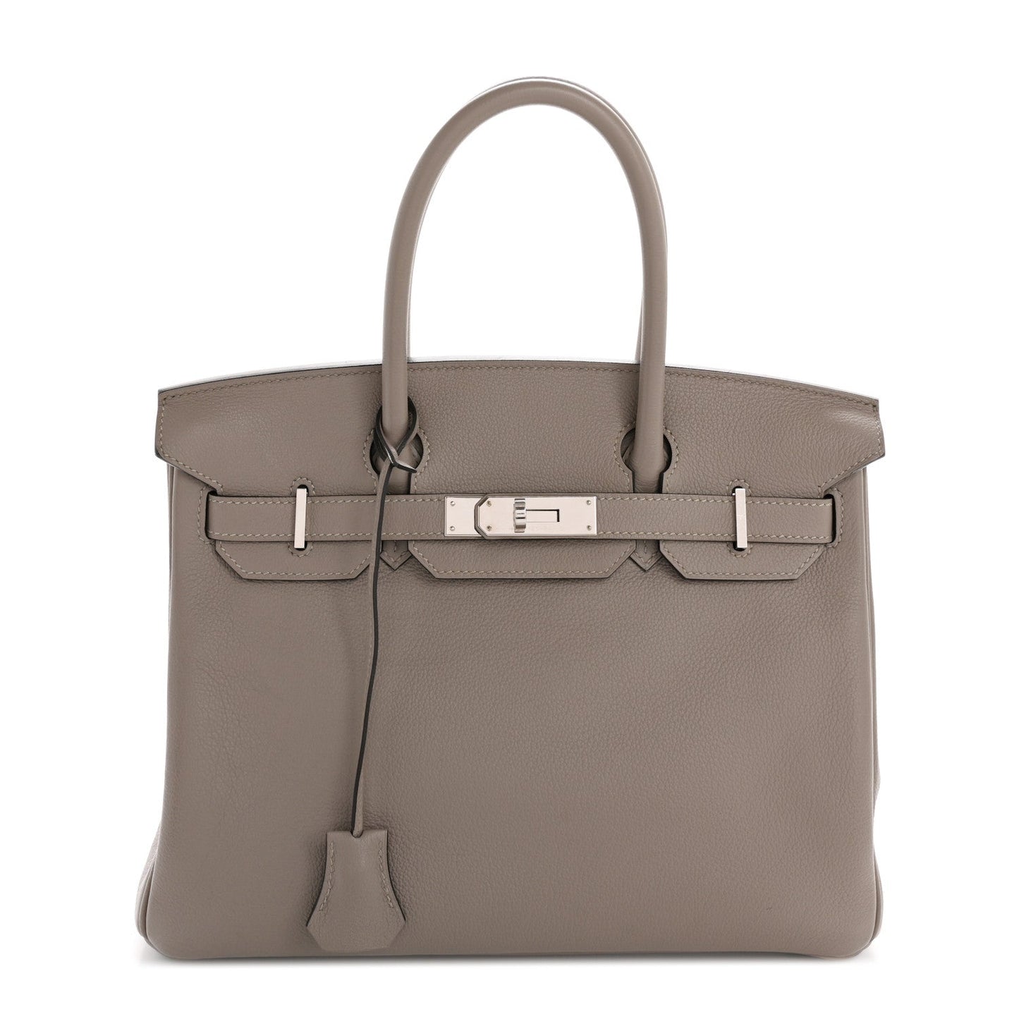 Hermes Taurillon Novillo Birkin 30 Gris Asphalte