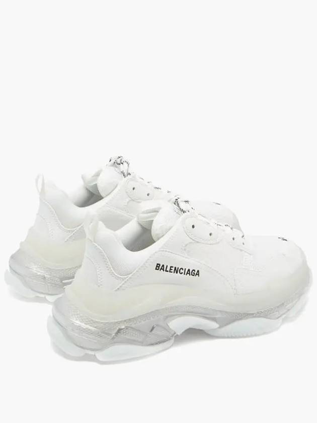 Luxury Balenciaga Trending 2026 Triple S Low Top Sneakers White Iridescent