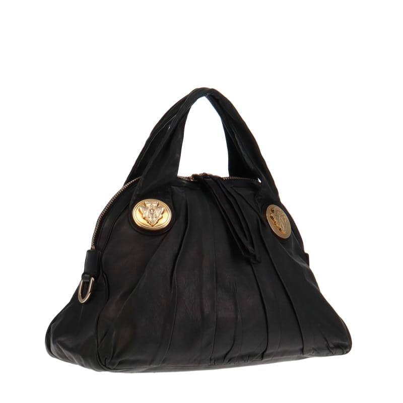 Gucci Green Leather Shoulder Bag