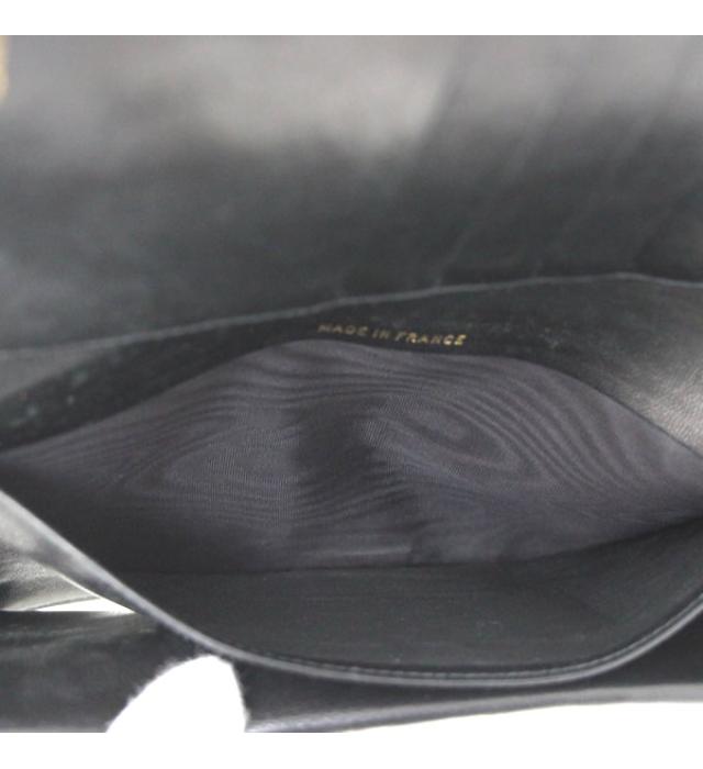 Chanel Clasp Mouth Long Wallet Caviar Skin Black