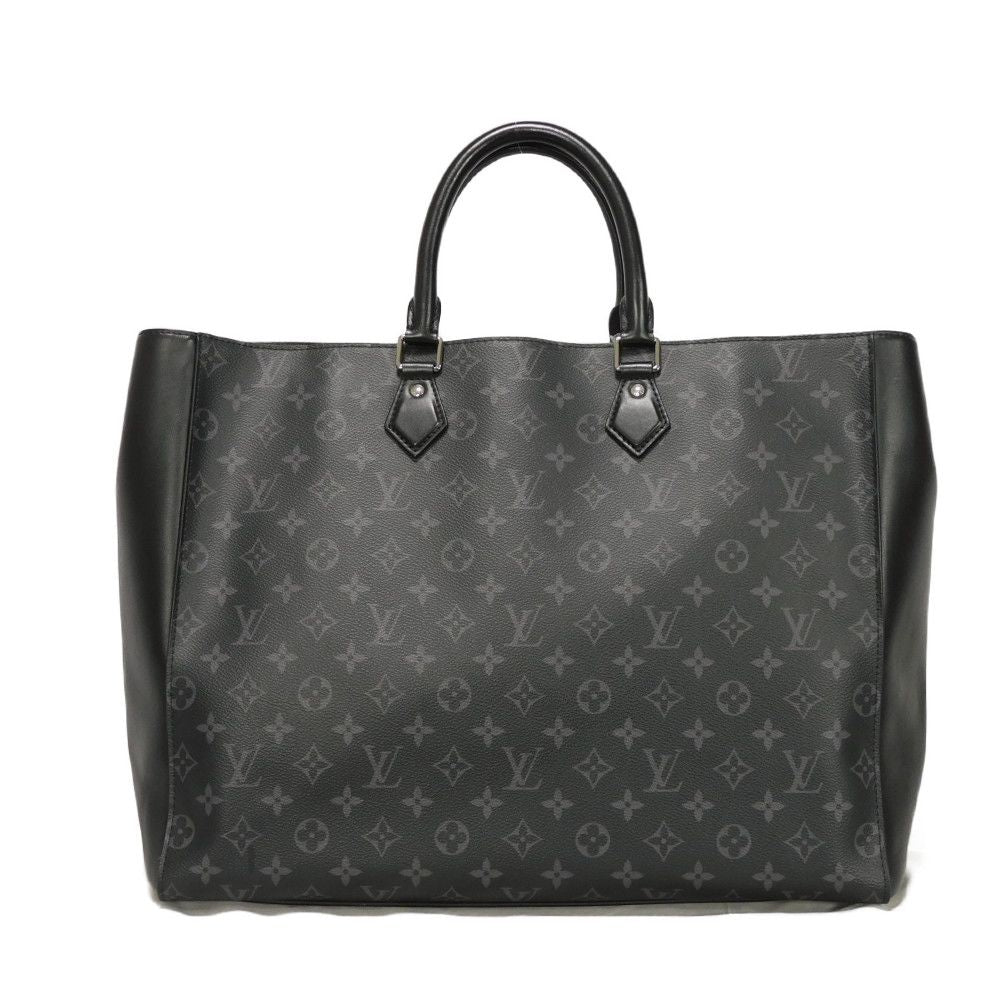 LOUIS VUITTON Tote Bag M44733 Monogram Eclipse canvas x cowhide leather Noir Monogram Eclipse Gran Sac