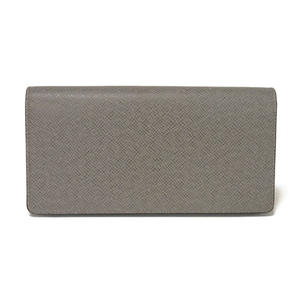 LOUIS VUITTON Long Wallet Purse M11580 Taiga Leather Gris Roche New Griloche Gray Blue Bicolor RFID Taiga Portefeuille Blaza NM mens