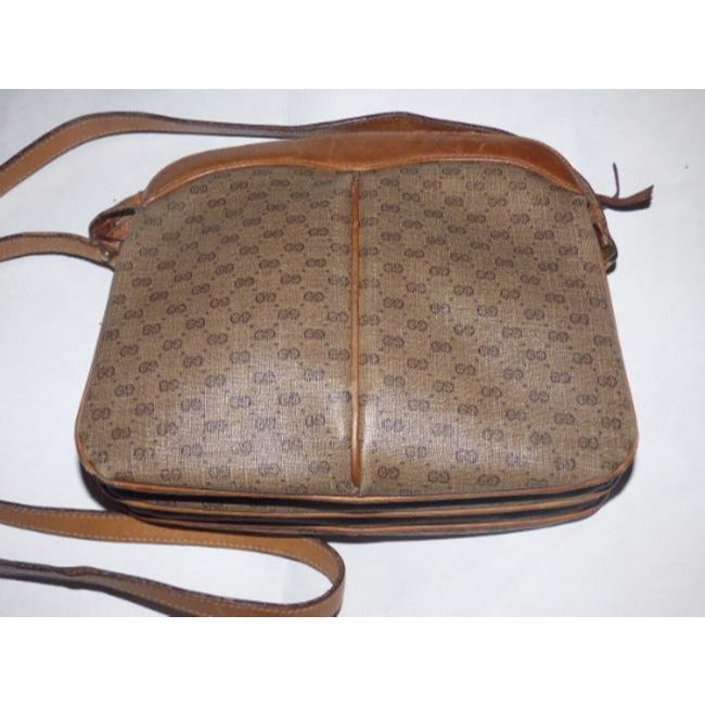 Gucci Leather Canvas Crossbody