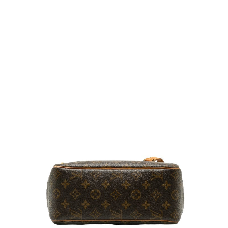 Louis Vuitton Monogram M51182 Shoulder Bag Leather Brown
