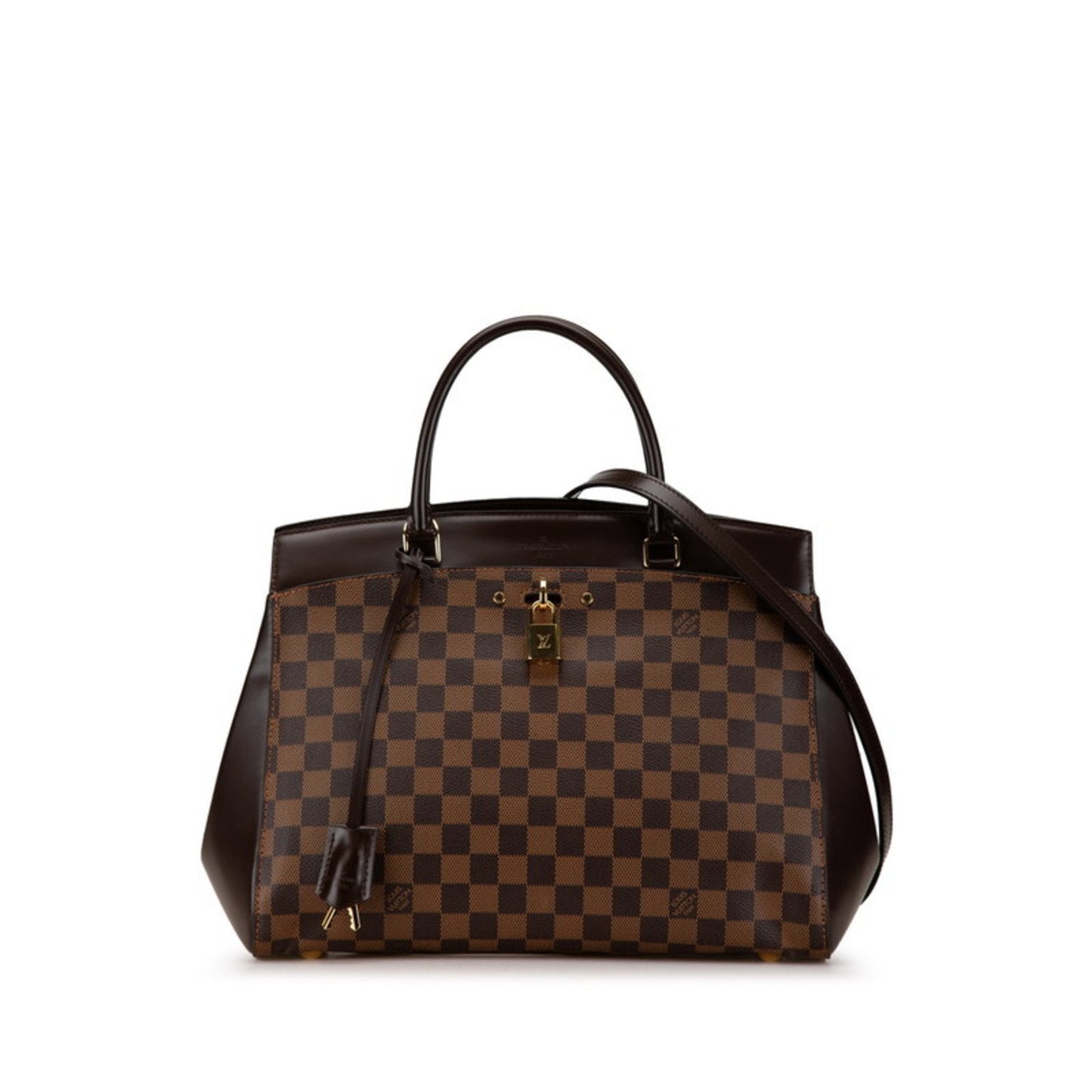 Louis Vuitton  Pvc Leather Handbag Shoulder Bag