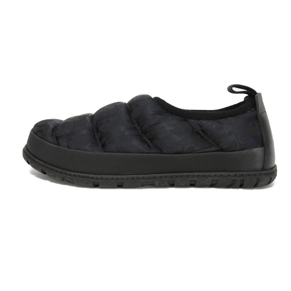 Dior Slip-on 3SA089ZHN_H969 Nylon black Oblique Quilting Snow Slippers 40