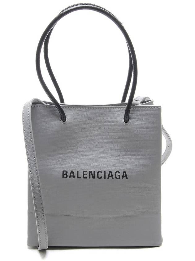 Luxury Balenciaga Trending 2026 Shopping XXS North South Tote Bag Grey