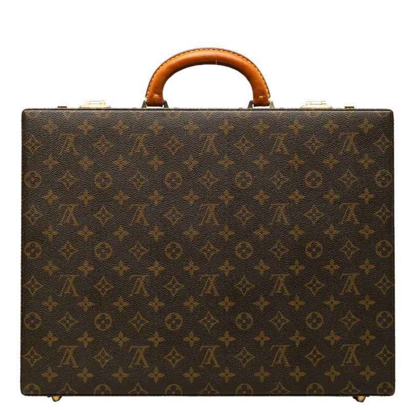Louis Vuitton Monogram M53124 Carry Bag Leather Brown