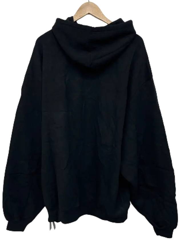 Luxury Balenciaga Trending 2026 Men's Logo Hoodie Black
