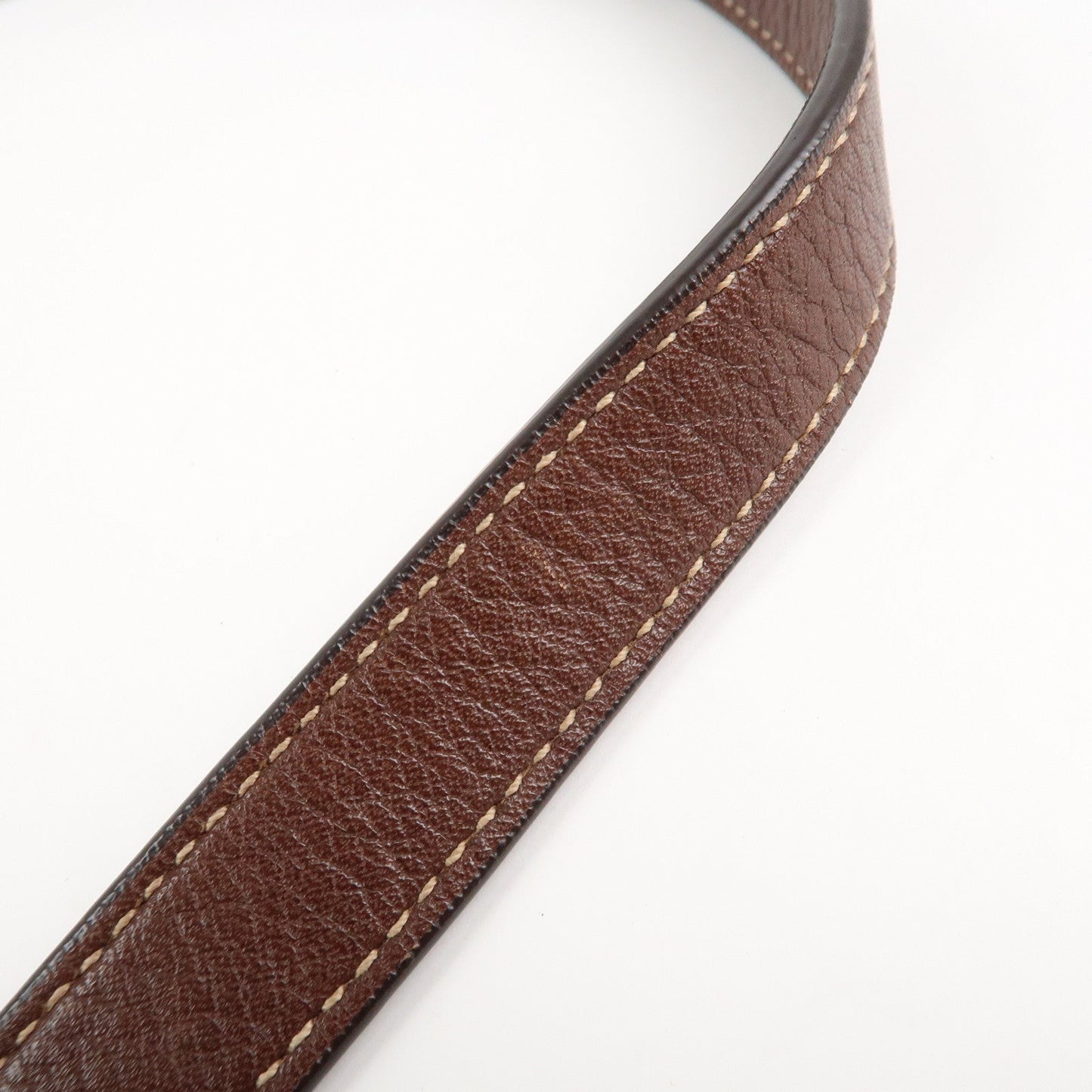 PRADA Leather 2Way Bag Shoulder Bag Hand Bag Brown BN1904