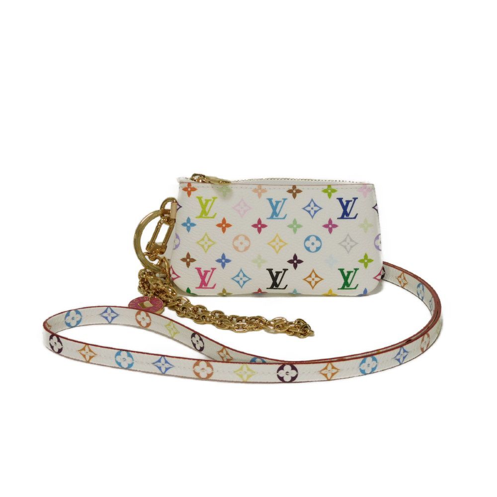 LOUIS VUITTON Coin case M14099 Monogram multicolor canvas white Monogram multicolor LVxTM Phone Holder