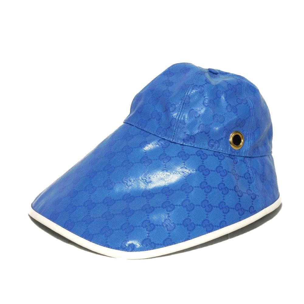 GUCCI hat 724628 3HANY 4377 GG crystal canvas blue Adidas GG Crystal Bucket Hat