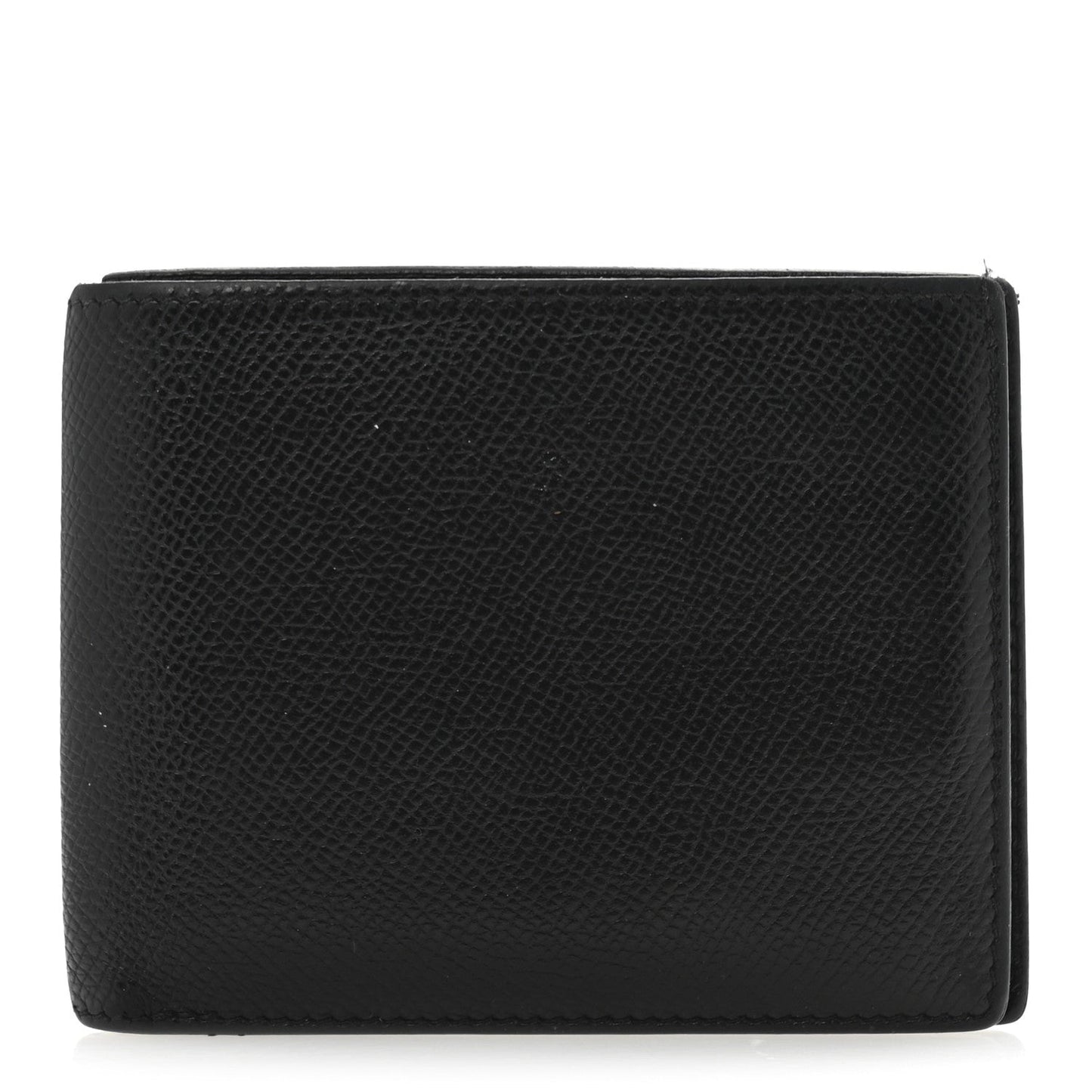 Hermes Epsom Citizen Twill Compact Wallet Black