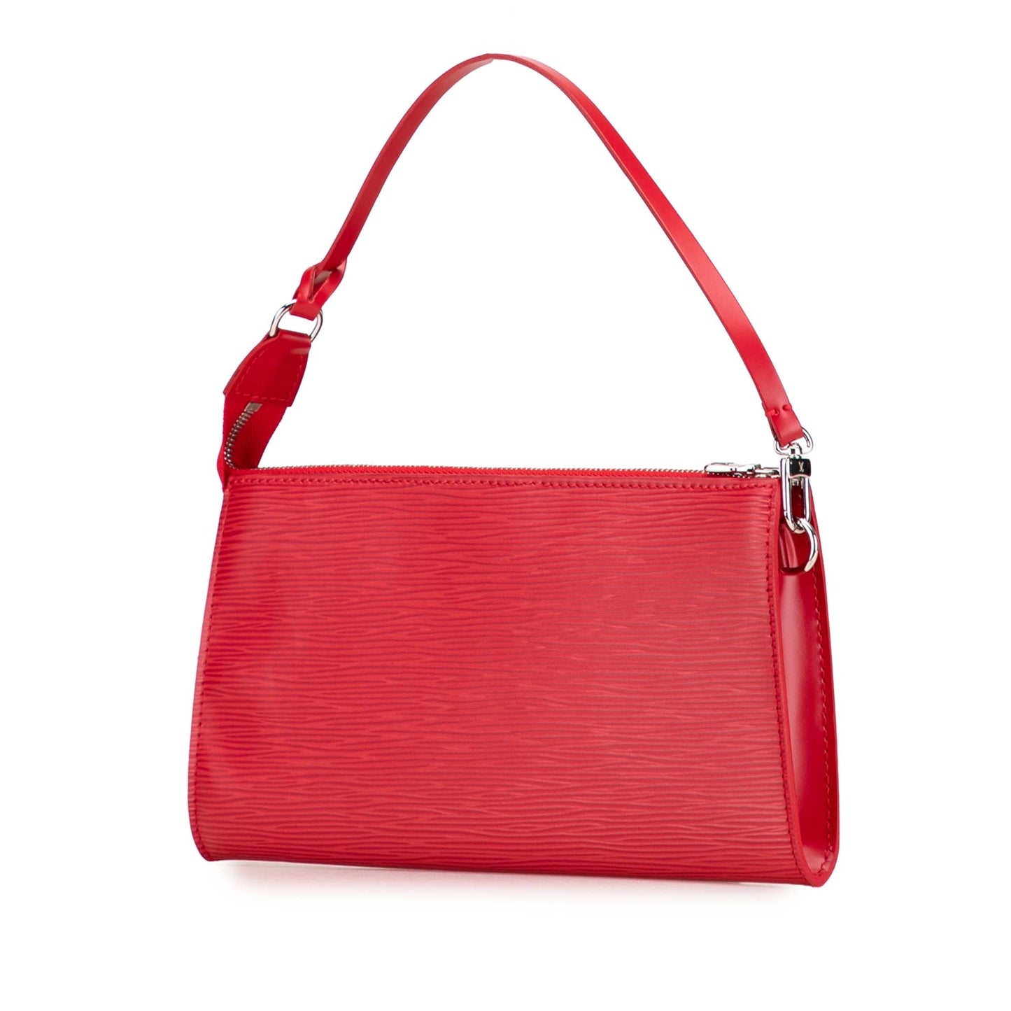 Red Louis Vuitton Epi Pochette Accessoires Shoulder Bag