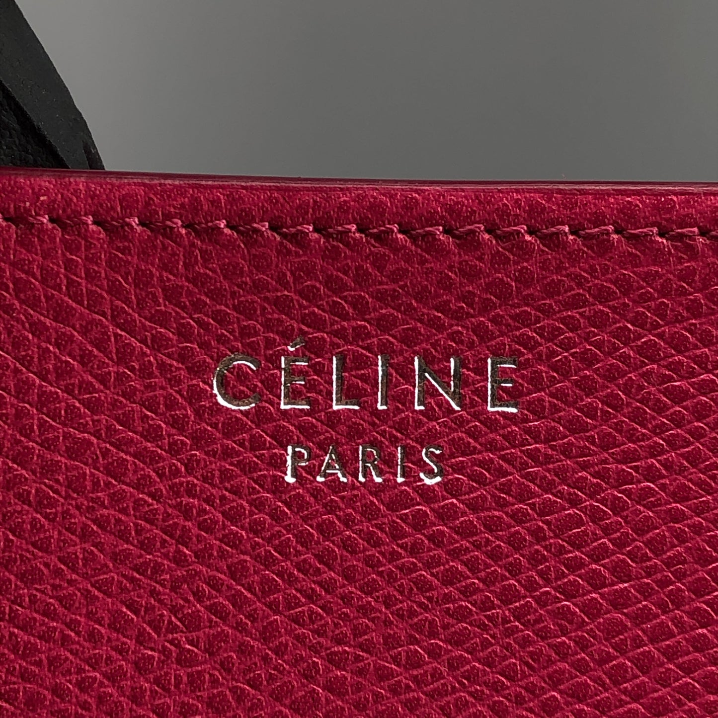 Celine Pink Calf Leather Phantom Luggage Tote Bag