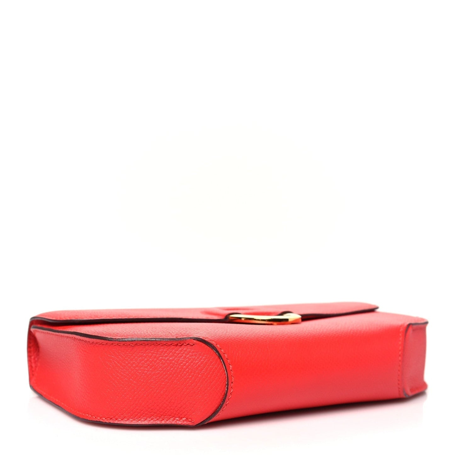 Hermes Epsom Cherche Midi Clutch Rouge Tomate