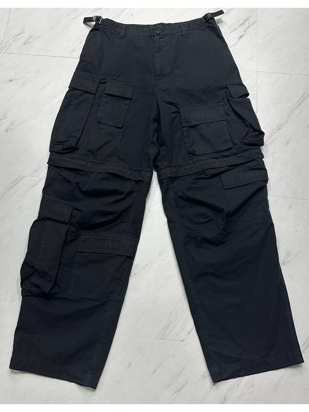 Luxury Balenciaga Trending 2026 Transformation multi cargo pants 48