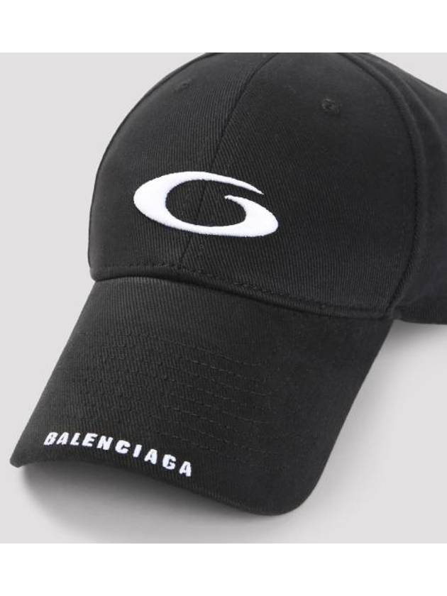 Luxury Balenciaga Trending 2026 Embroidered Icon Logo Ball Cap Black