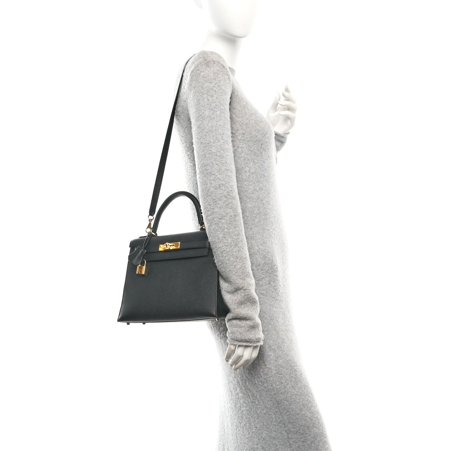 Hermes Epsom Kelly Sellier 28 Black