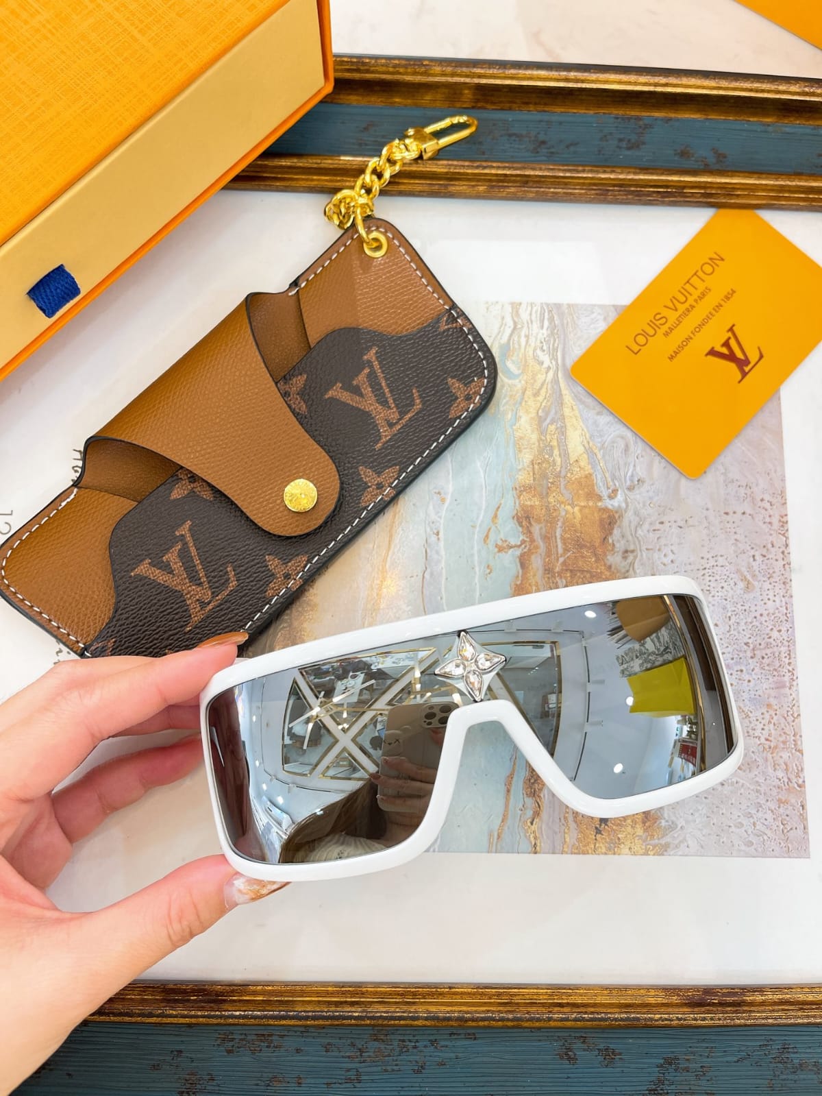 Louis Vuitton Cy  Sport Mask Sunglasses