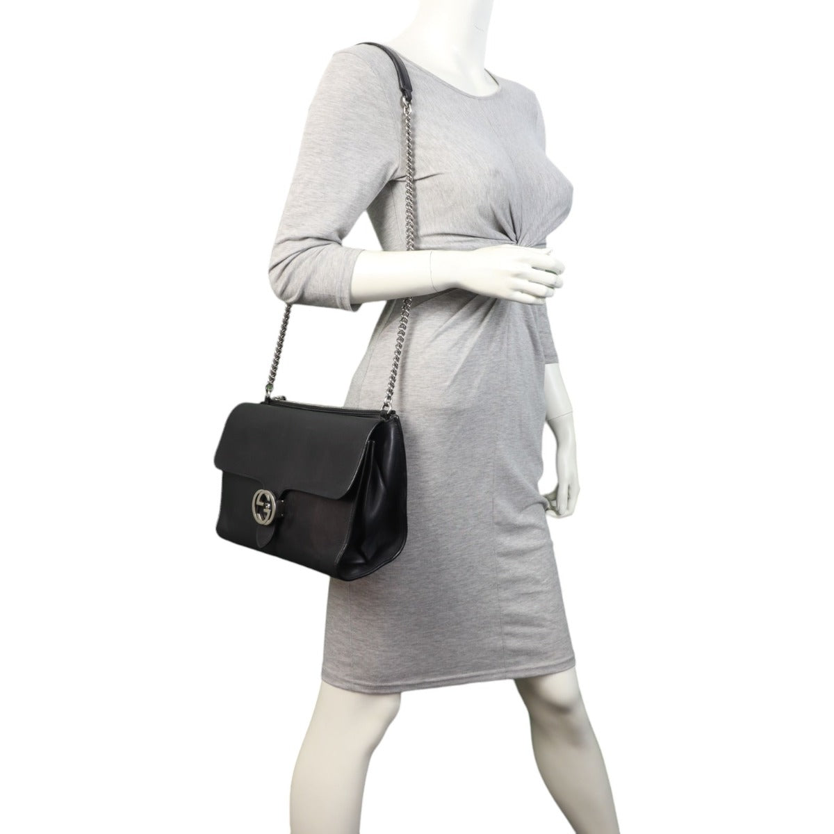 Gucci Interlocking G Chain Medium Shoulder Bag