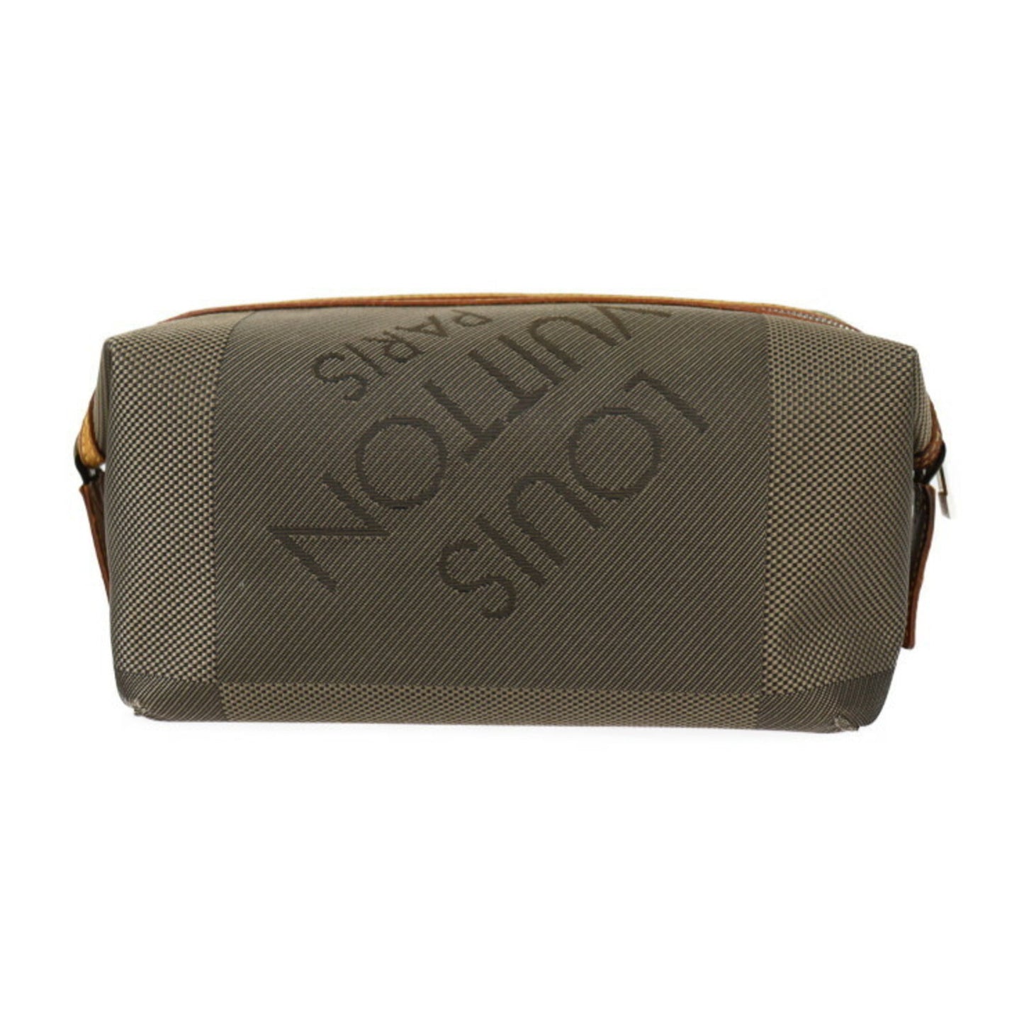 Louis Vuitton Earth Damier Geant Leather Clutch Bag Handbag