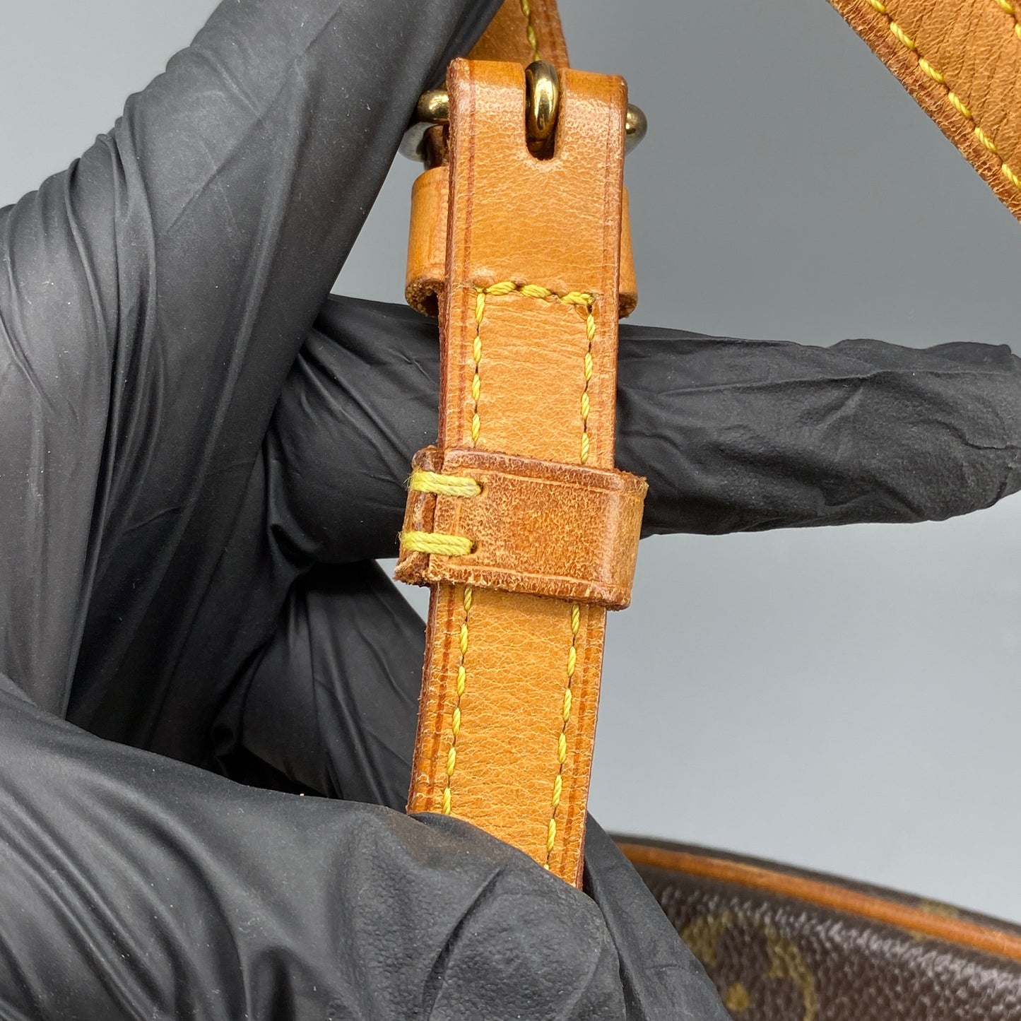 Louis Vuitton Monogram Brown Oval Crossbody Shoulder Bag
