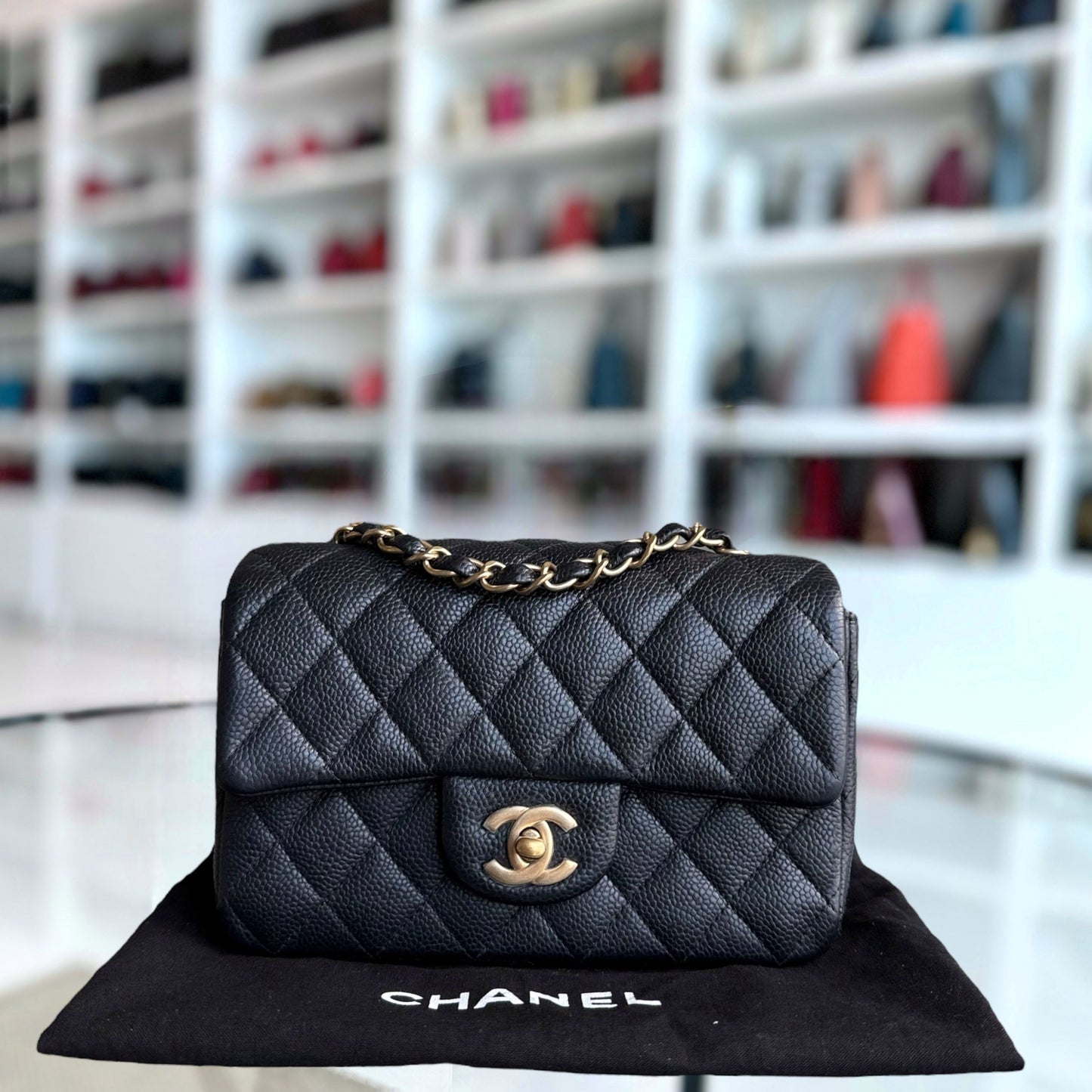 Chanel Classic Flap Mini Shoulder Bag - EworeBags