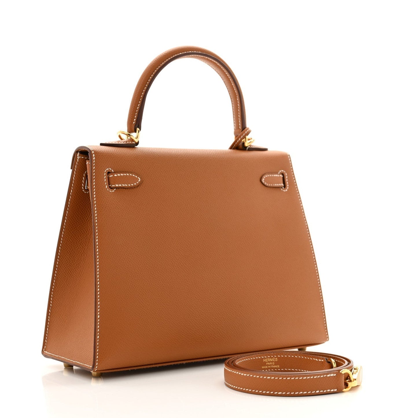 Hermes Epsom Kelly Sellier 25 Gold